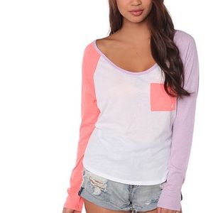 Volcom  Pocket Blocket Raglan Tee